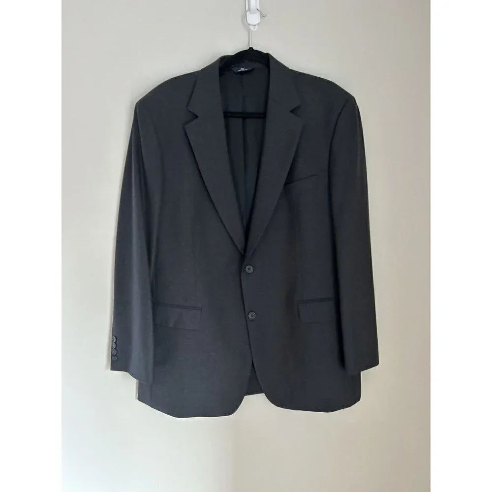 Brooks Brothers Dark Gray Wool Blazer 43 $1,380 made in USA Career Class…​​